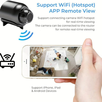 1080P Mini WiFi Security Camera for Home Monitoring