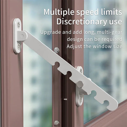 Adjustable Window Lock for Child Safety and Fall Prevention