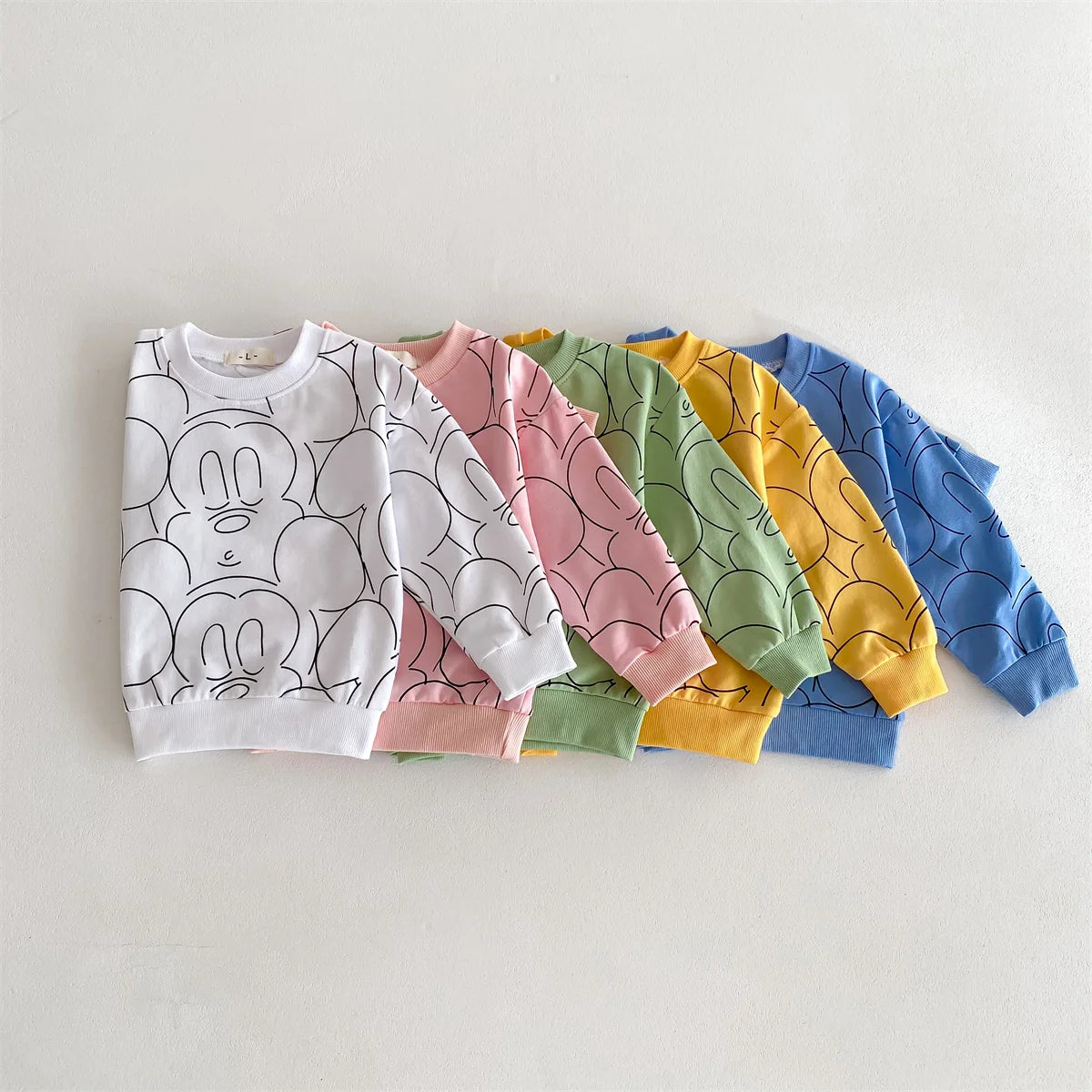 Mickey Mouse Baby Sweatshirt Set for Toddler Boys and Girls