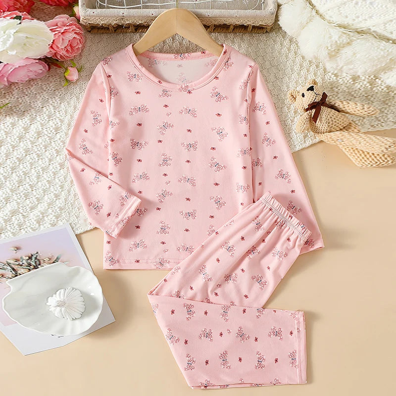 Kids' Summer Short Sleeve Shirt and Shorts Set for Play