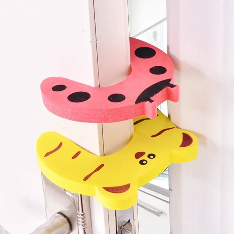 Baby Safety Door Stopper - Child Finger Protector Animals