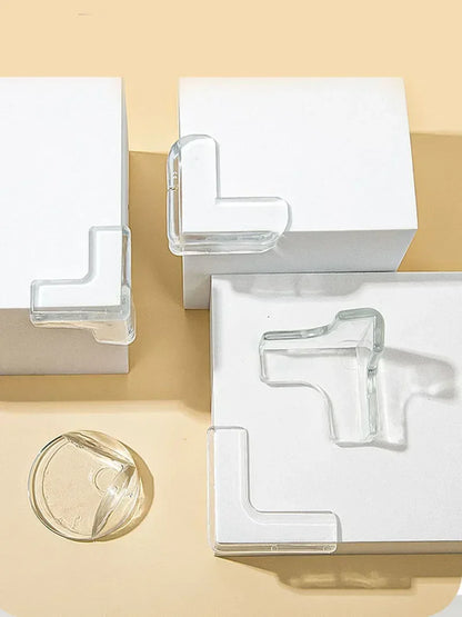 Silicone Corner Protectors for Baby Safety - 4 or 10 Pack