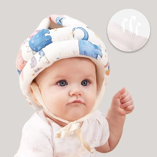 Toddler Safety Helmet for Walking and Play - Adjustable Protection