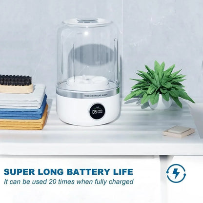 Portable Mini Washing Machine for Underwear and Socks