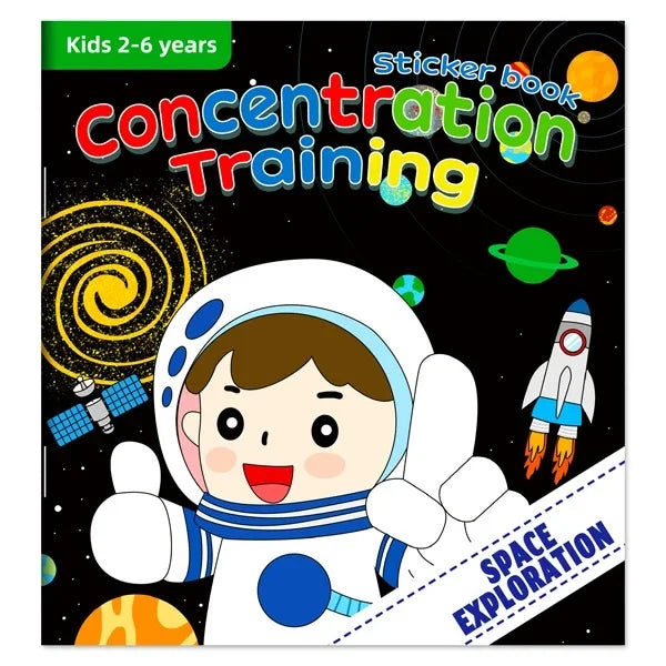 Kawaii Sticker Book for Kids - Educational DIY Puzzle Activity