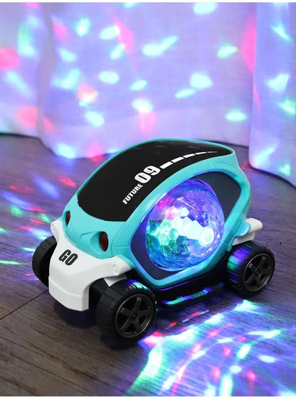 Toddler Electronic Car Toy for Crawling and Tummy Time