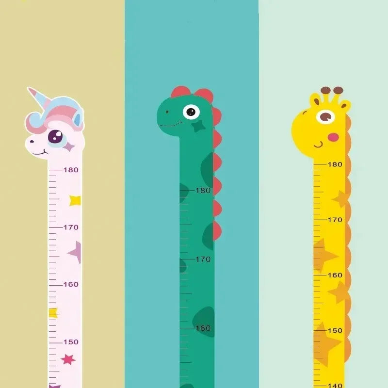 Giraffe Height Ruler Wall Sticker for Kids Nursery Decor