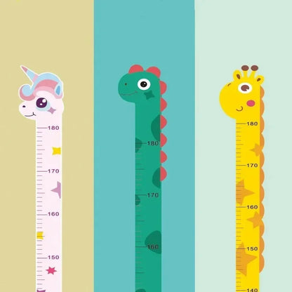Giraffe Height Ruler Wall Sticker for Kids Nursery Decor