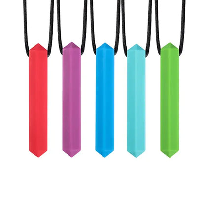 Silicone Chew Necklace for Kids with Autism and Sensory Needs