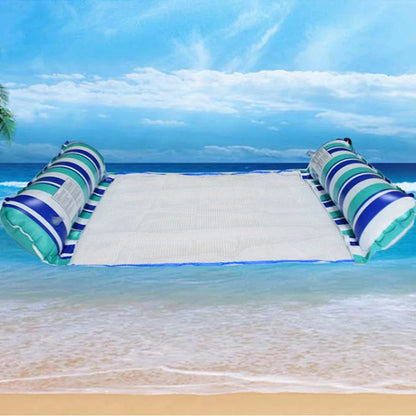 Inflatable Hammock Pool Float - Two Tube Folding Design