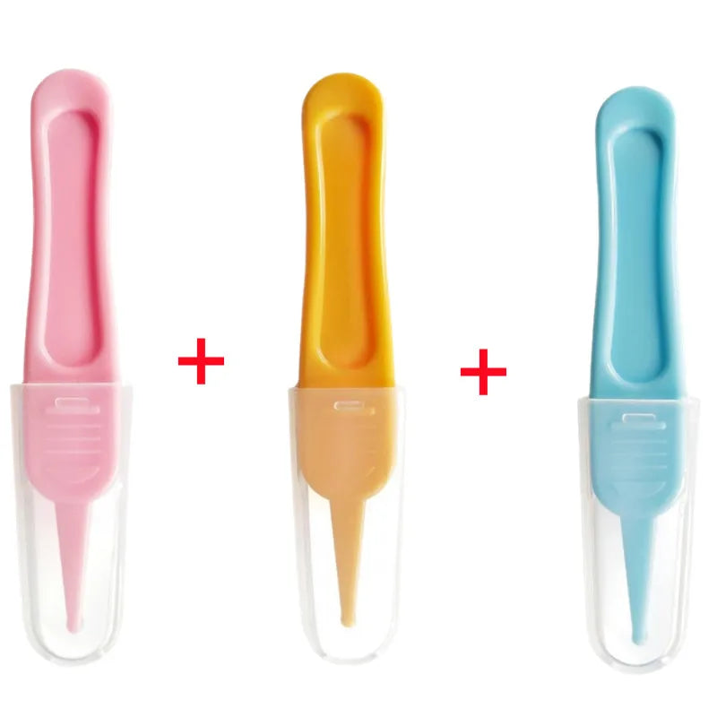 Infant Nose and Ear Cleaning Tweezers for Safe Hygiene