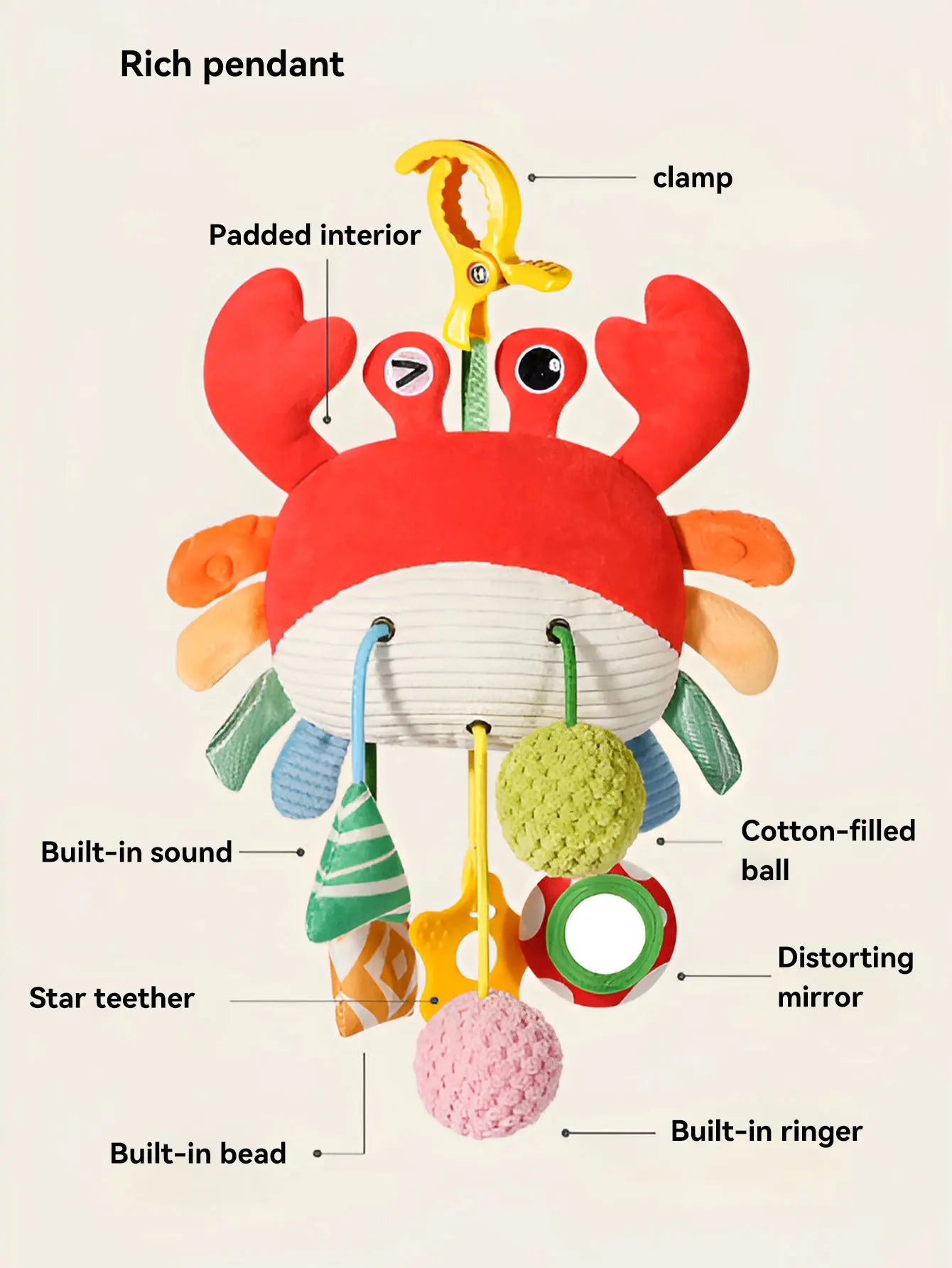 Nibbler Bedbell Pendant Toy for Cats and Small Pets