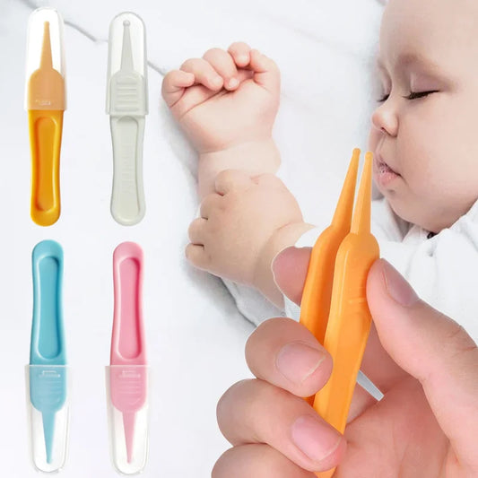 Infant Nose and Ear Cleaning Tweezers for Safe Hygiene