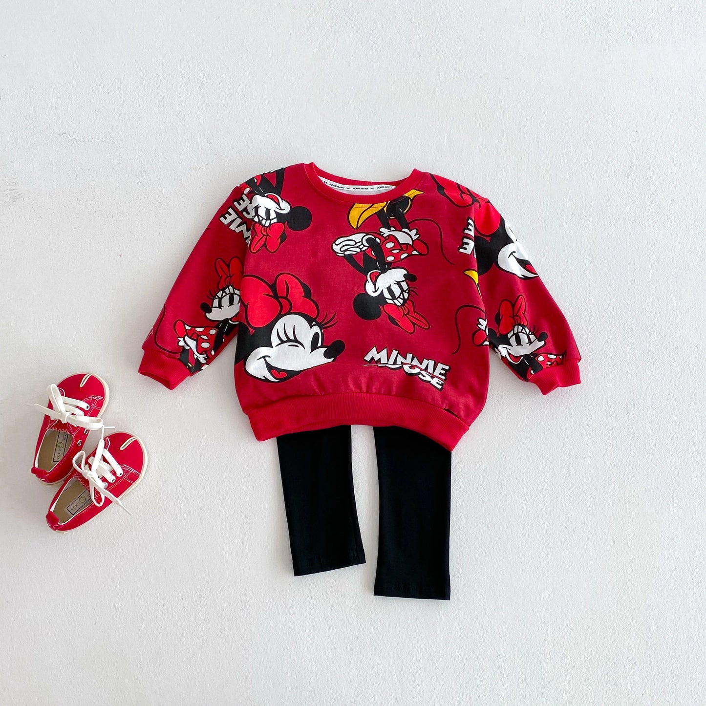 Mickey Mouse Hoodie and Pants Set for Girls