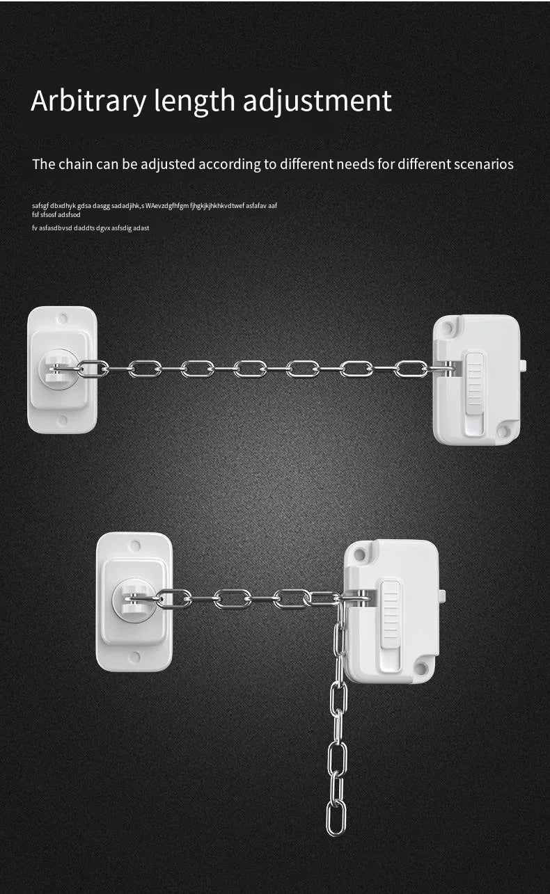 Adjustable Child Safety Locks for Windows and Doors