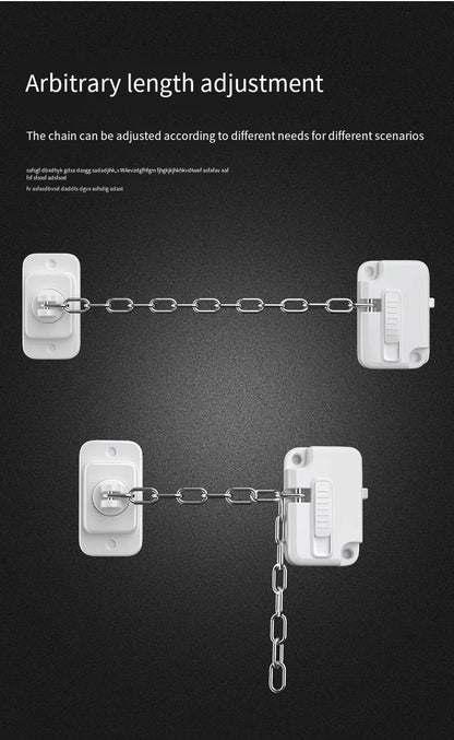 Adjustable Child Safety Locks for Windows and Doors