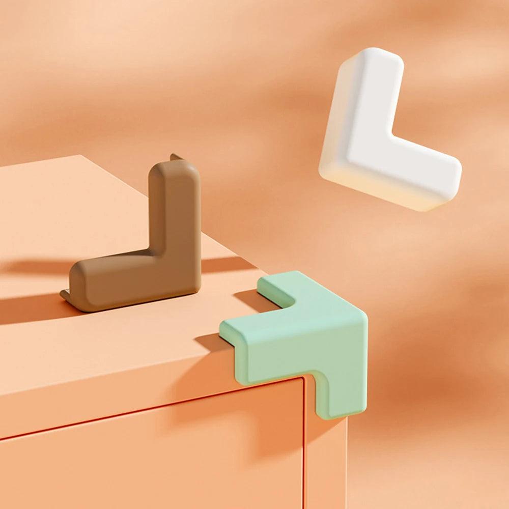 Silicone Corner Guards for Baby Safety - 4 Pcs Set