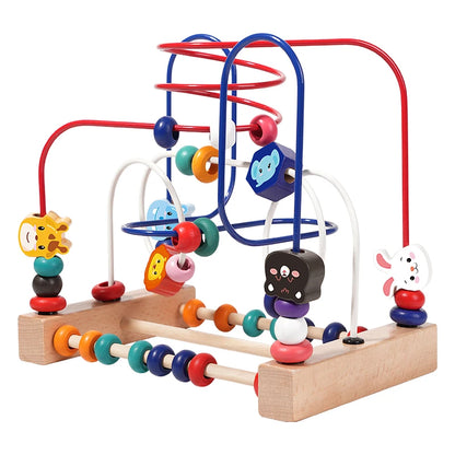 Educational Building Blocks and Beads for Toddlers 1-3 Years