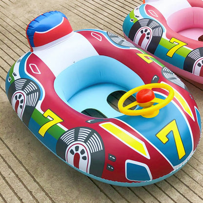 Inflatable Baby Swim Ring - Toddler Float Seat for Water Fun