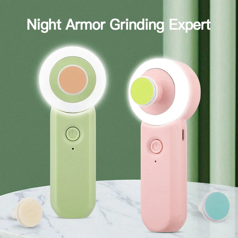 Rechargeable Baby Nail Clipper Set with Anti-Clamping Design
