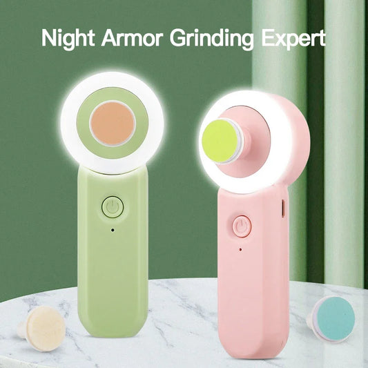 Rechargeable Baby Nail Clipper Set with Anti-Clamping Design