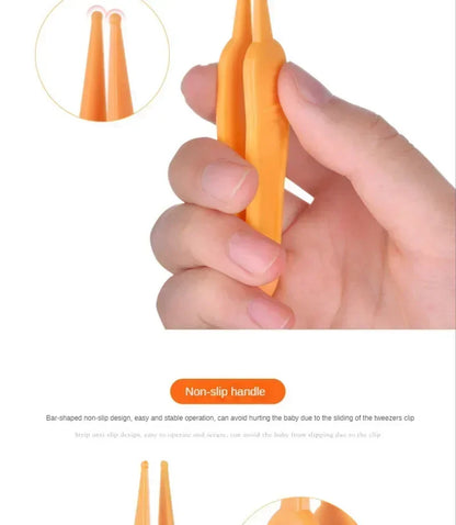 Baby Nasal Tweezers for Safe Toddler Nose Cleaning