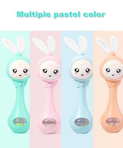 Smart Bunny Musical Rattle Toy for Newborns and Infants