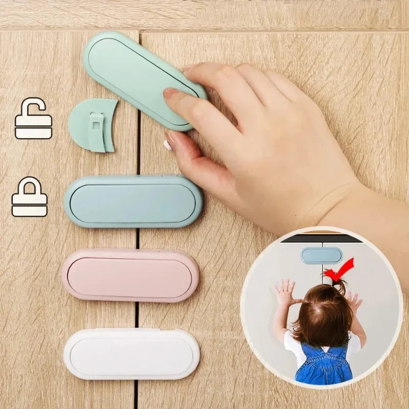 Child Safety Drawer Latch - Cabinet Lock for Kids