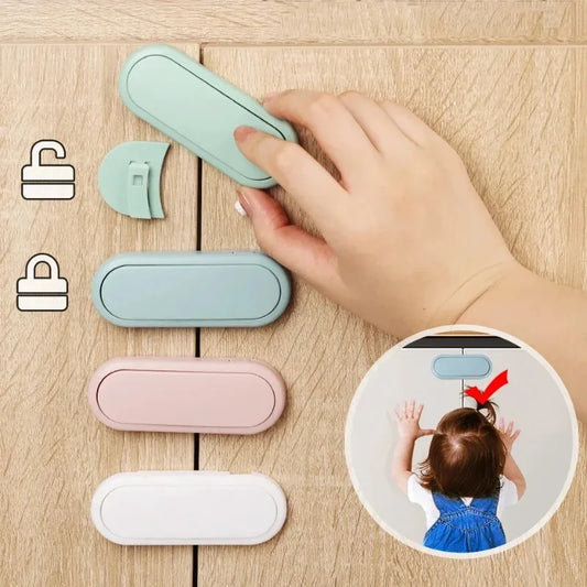 Child Safety Drawer Latch - Cabinet Lock for Kids