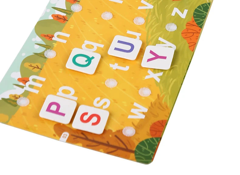 Montessori Busy Book for Early Learning in Children 1-3 Years