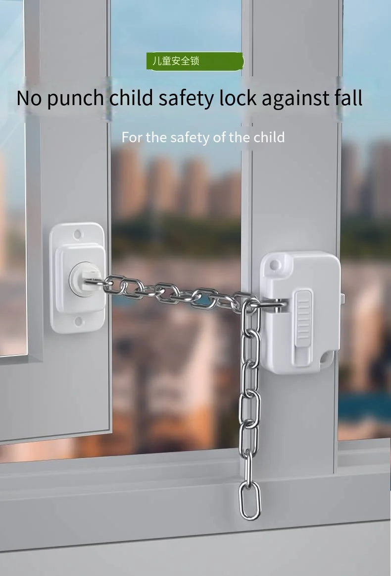 Adjustable Child Safety Locks for Windows and Doors