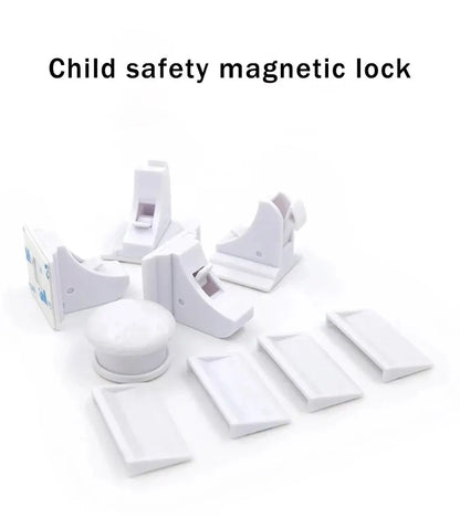 Invisible Magnetic Child Safety Locks for Cabinets and Drawers