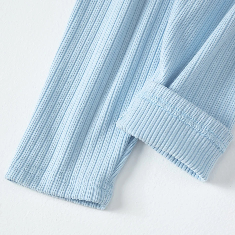 Children's 2-Piece Thermal Underwear Set for Fall/Winter