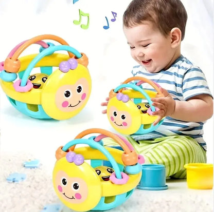 Bendy Baby Walker Rattle Ball for Infants 0-12 Months