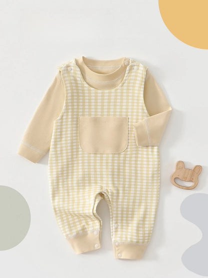 Autumn Baby Overalls and Long Sleeve Top Set for Kids