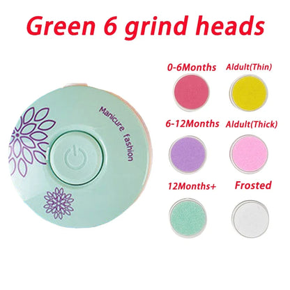 Electric Nail Trimmer for Babies and Kids - Safe Nail Care Tool