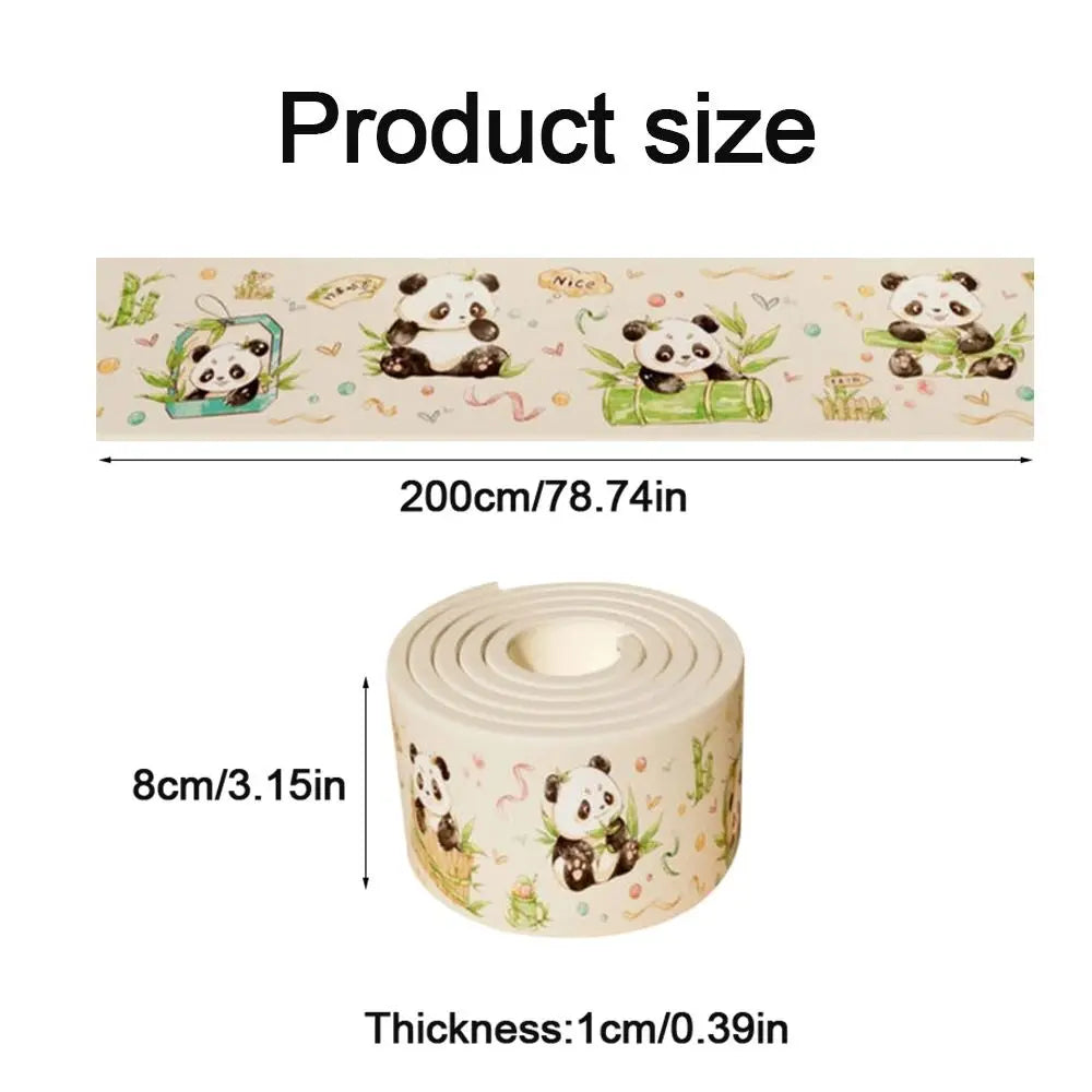 2m Soft Foam Desk Edge Guard for Baby Safety