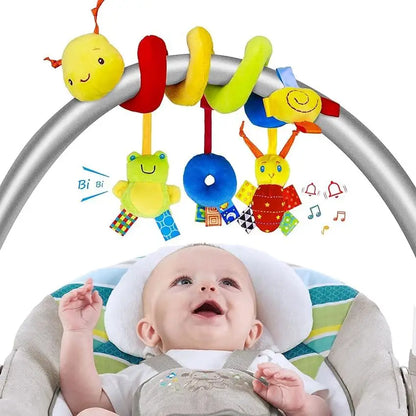 Plush Baby Rattles and Teething Toys for Early Learning