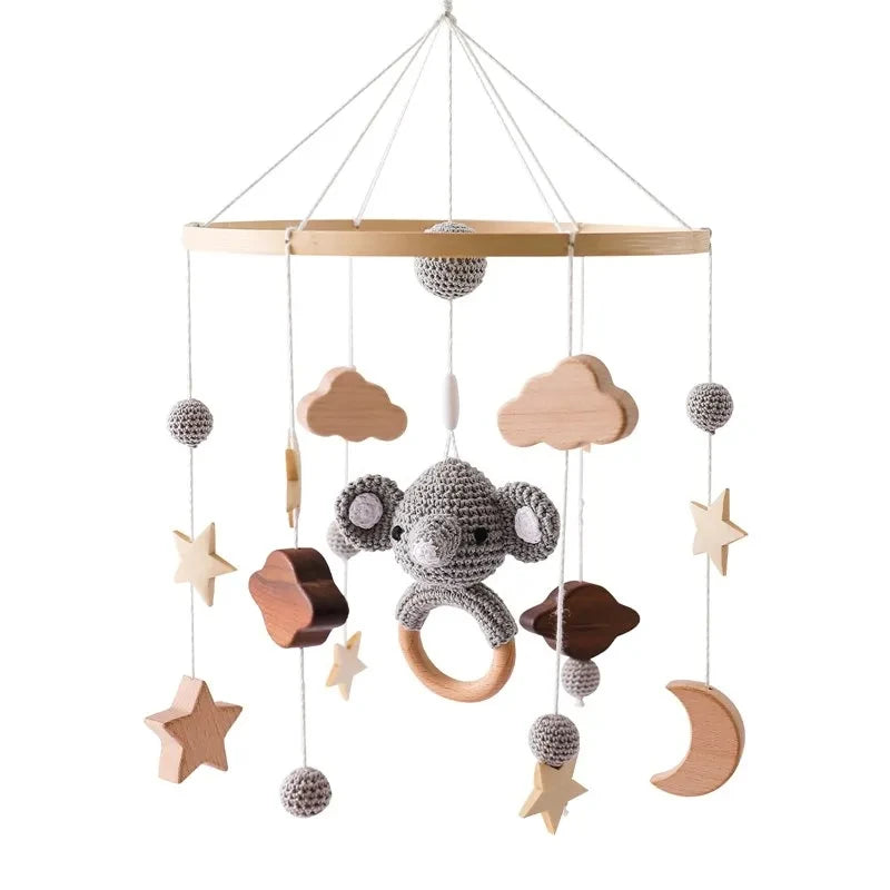 Baby Crib Music Box Rattle - Soothing Toy for Newborns