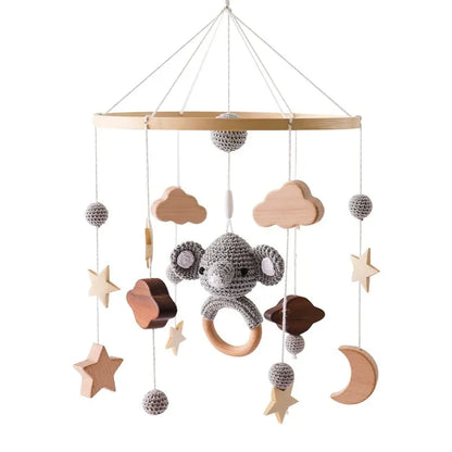 Baby Crib Music Box Rattle - Soothing Toy for Newborns