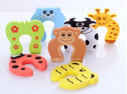 Baby Safety Door Stopper - Child Finger Protector Animals