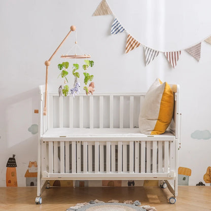 Forest Animal Crib Mobile Rattle Toy for Infants 0-12 Months
