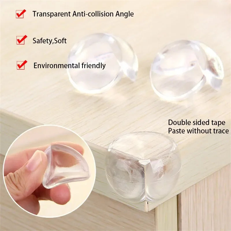 Transparent Corner Guards for Child Safety - 4/12PCS