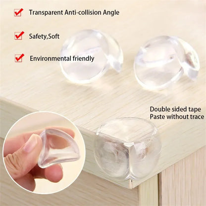 Transparent Corner Guards for Child Safety - 4/12PCS