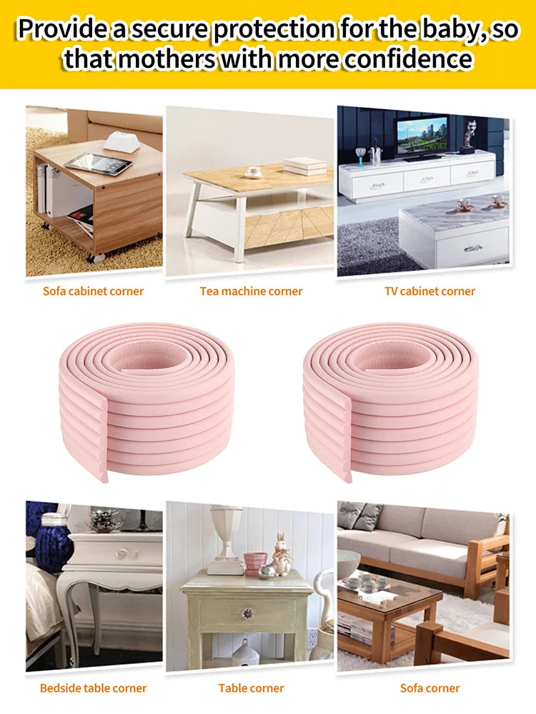 Baby Safety Foam Edge and Corner Cushions for Kids 2M