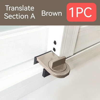 Child Safety Window Lock - Adjustable Security Latch