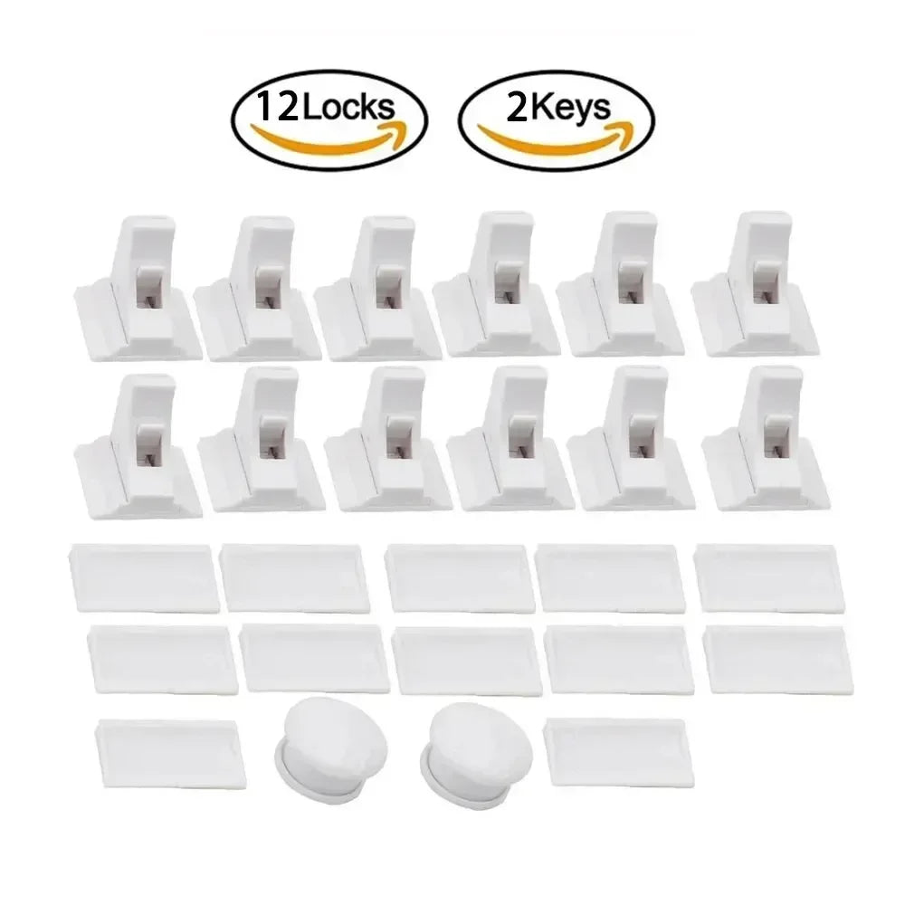 Magnetic Child Safety Lock for Drawers and Cabinets
