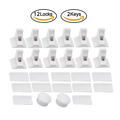 Magnetic Child Safety Lock for Drawers and Cabinets