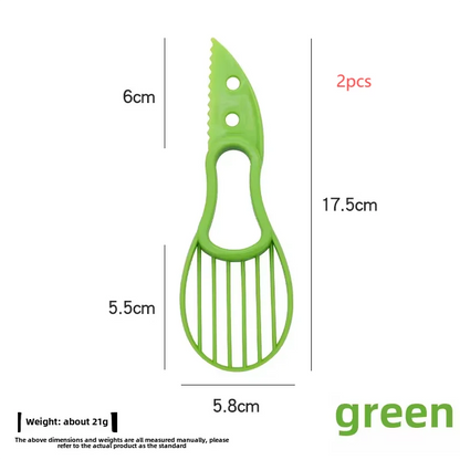 3-in-1 Avocado Slicer Tool – Corer Peeler Cutter Kitchen Gadget