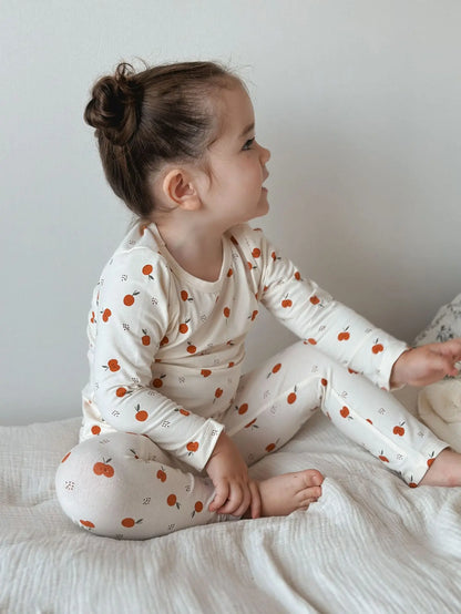 Cotton 2-Piece Pajama Set for Toddlers 1-6T